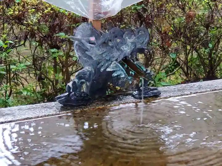 伊砂砂神社の手水舎