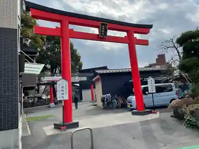五方山熊野神社の鳥居