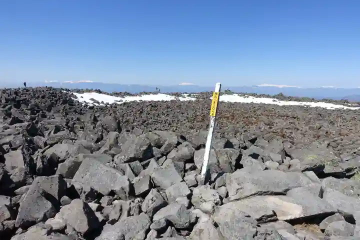 蓼科神社奥社の景色