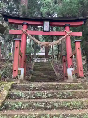 大宮温泉神社の鳥居