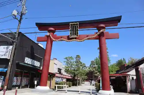 笠間稲荷神社の鳥居