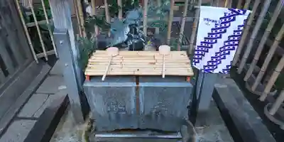 天祖神社の手水舎