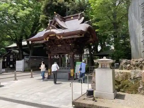 大國魂神社の手水