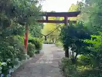 小川温泉神社の鳥居