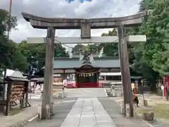 新羅神社の鳥居