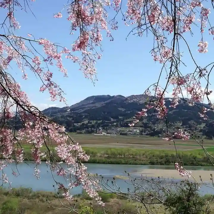 高館義経堂の景色