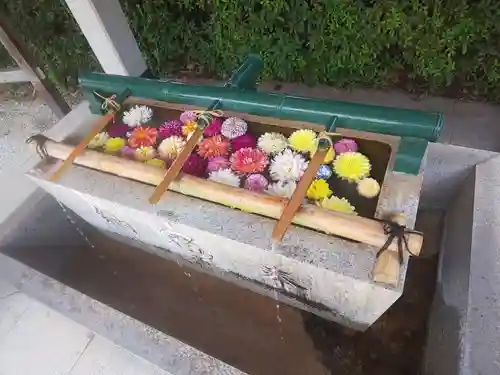 伊和志津神社の手水舎