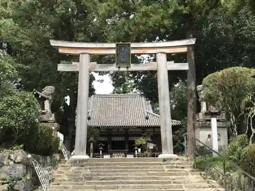 大直禰子神社の鳥居