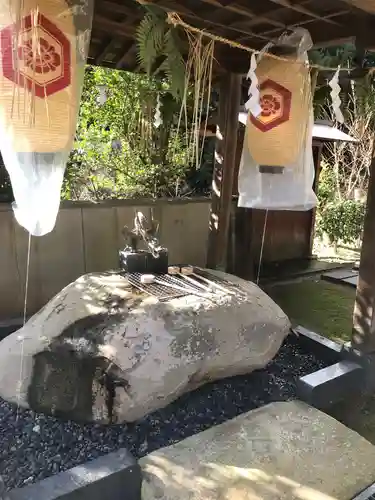 熊野神社の手水舎