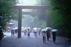 伊勢神宮内宮（皇大神宮）の鳥居