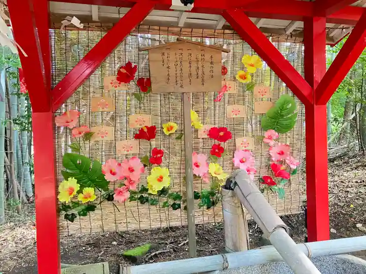 熊野神社の手水舎