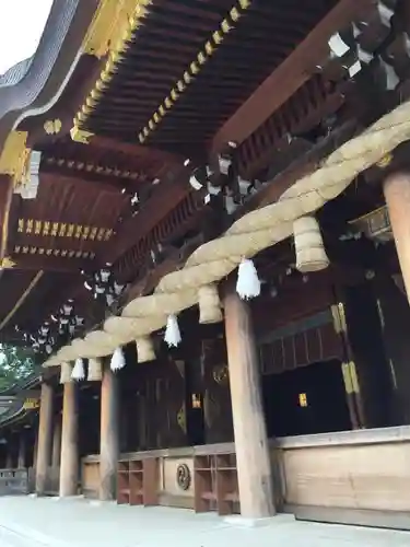 寒川神社の本殿