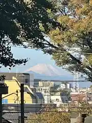 北澤八幡神社の景色