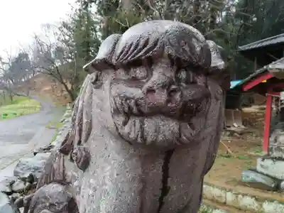 小幡八幡宮の狛犬