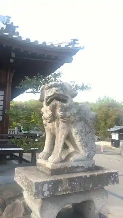 小川八幡宮の狛犬