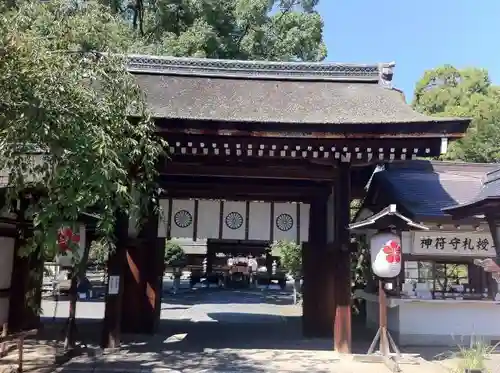 平野神社の山門・神門