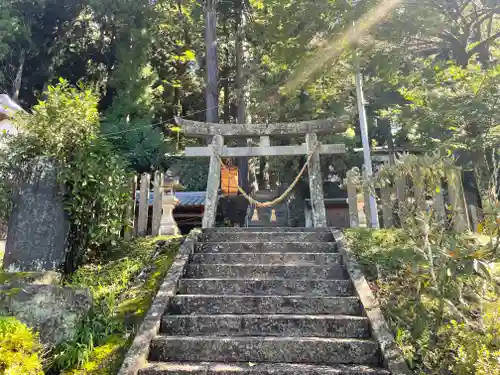 恵那神社の鳥居