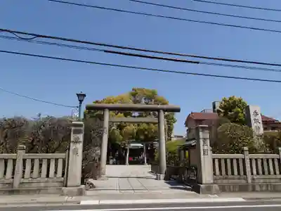 小村井 香取神社の鳥居