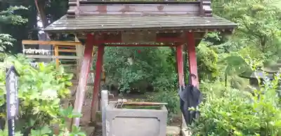 千代ケ岡八幡宮の手水舎