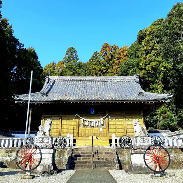 車神社の本殿・本堂