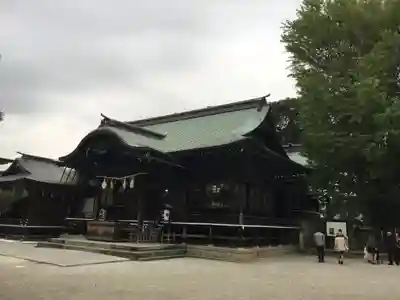 葛飾八幡宮の本殿・本堂