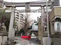 小野照崎神社の鳥居