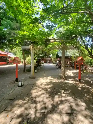 冠稲荷神社の鳥居