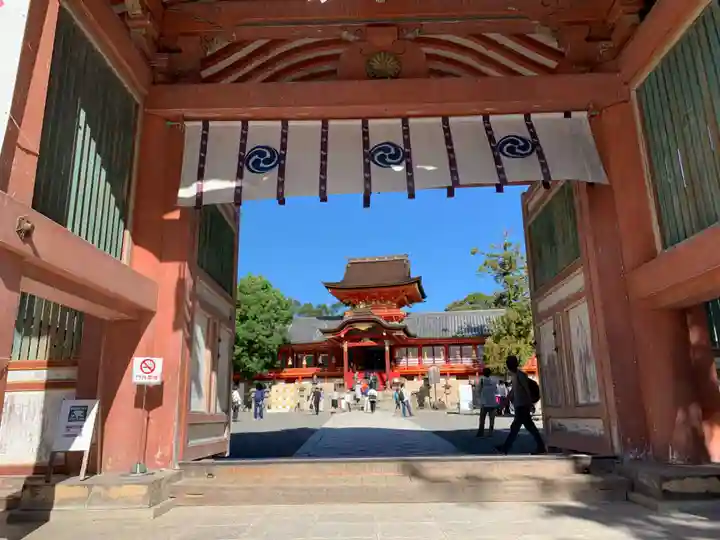 石清水八幡宮の山門・神門
