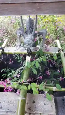 行田八幡神社の手水舎