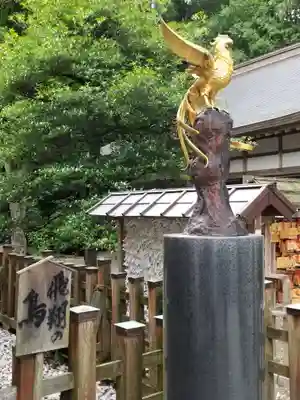宇倍神社の狛犬