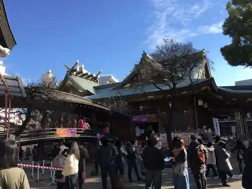 湯島天満宮の本殿・本堂
