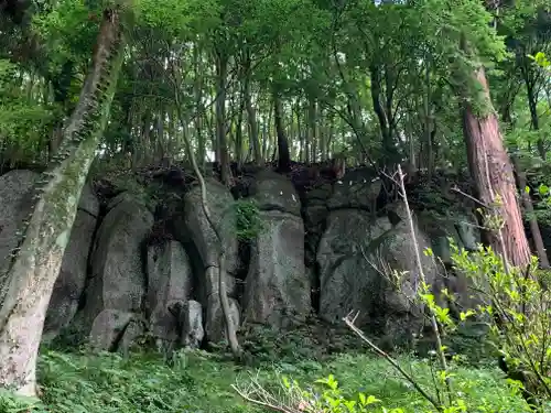 八幡神社（岩窪切岸城址）(福島県)