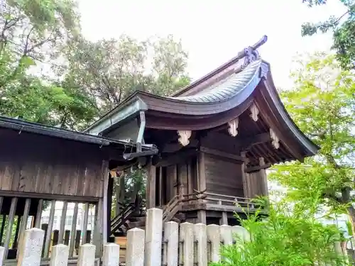 若宮八幡社の本殿