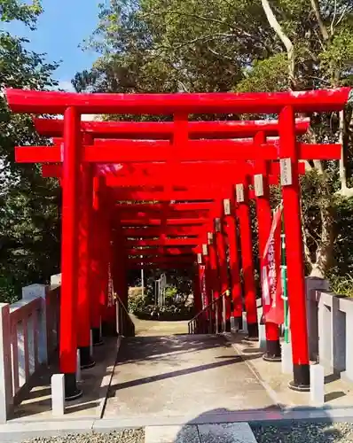 城山稲荷の鳥居