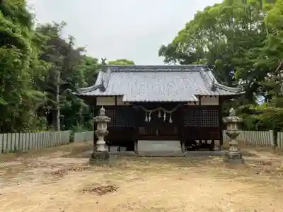 野々江八幡神社の本殿・本堂