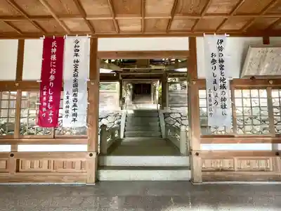 鳥坂神社の本殿・本堂