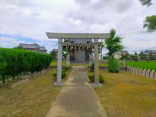 津島社の鳥居