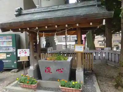 高円寺氷川神社の手水舎