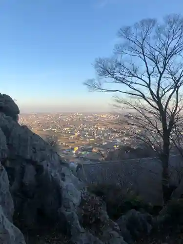 金生山 明星輪寺の景色