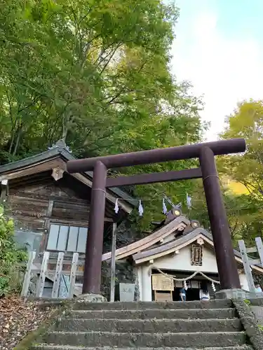 戸隠神社中社の鳥居