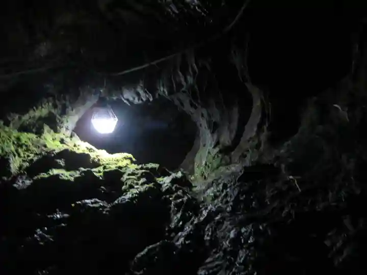 無戸室浅間神社(船津胎内神社)の自然