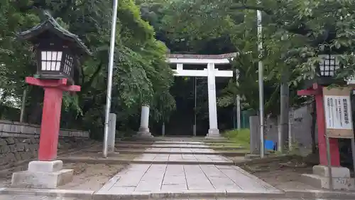 青葉神社の鳥居