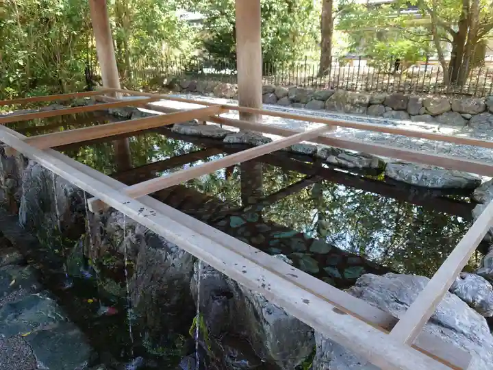 伊勢神宮外宮(豊受大神宮)の手水舎