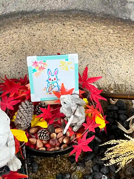 三輪神社の手水舎