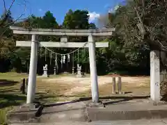 山田鹿島社の鳥居