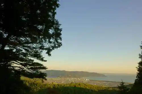 零羊崎神社の景色