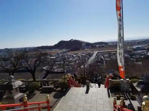 足利織姫神社の景色