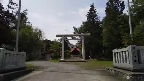 樺戸神社の鳥居