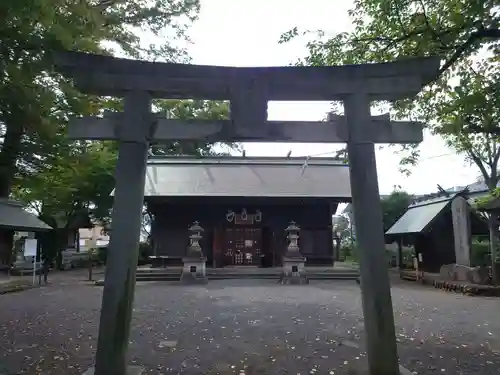 入間野神社の鳥居