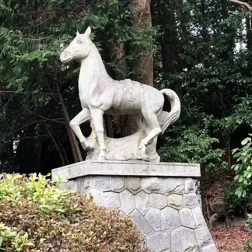 土呂八幡宮の狛犬